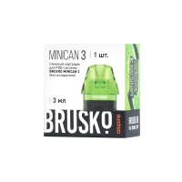 Сменный картридж Brusko Minican 3 зеленый (1 шт)