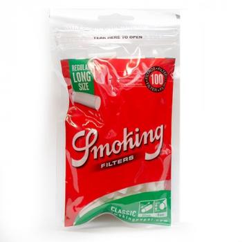 Фильтры для самокруток Smoking Long Size (8 мм/100 шт)