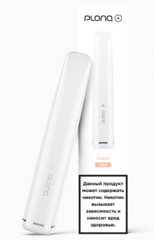 Одноразовый испаритель Plonq Plus Персик