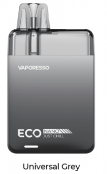 Электронный испаритель VAPORESSO ECO Nano 1000mAh (Universal Grey)