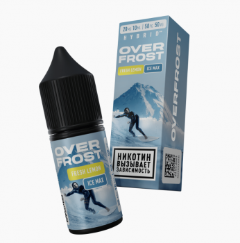 Жидкость OVERFROST HYBRID Fresh Lemon ICE MAX (20 мг/30 мл)