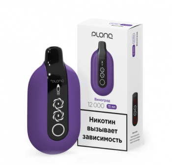 Одноразовый испаритель Plonq Ultra Виноград