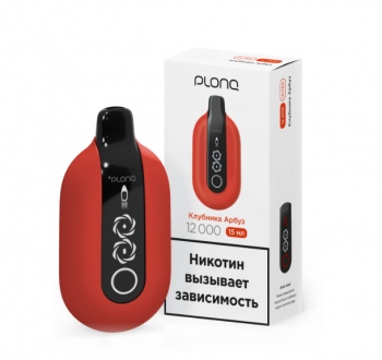 Одноразовый испаритель Plonq Ultra Клубника Арбуз