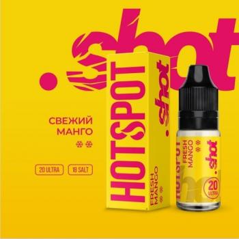 Жидкость HOTSPOT Shot SALT Fresh Mango (18 мг/10 мл)