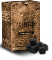 Уголь для кальяна Tashtar (72 куб)