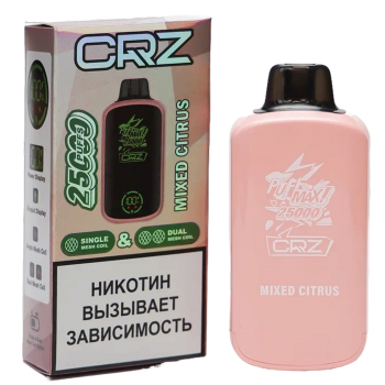 Одноразовый испаритель CRAZYVAPE Цитрусовый Микс