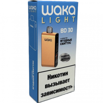Одноразовый испаритель WAKA Light DM Ягодный Скиттлс