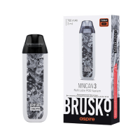 Электронное устройство Brusko Minican 3 (Серо-Белый Флюид)